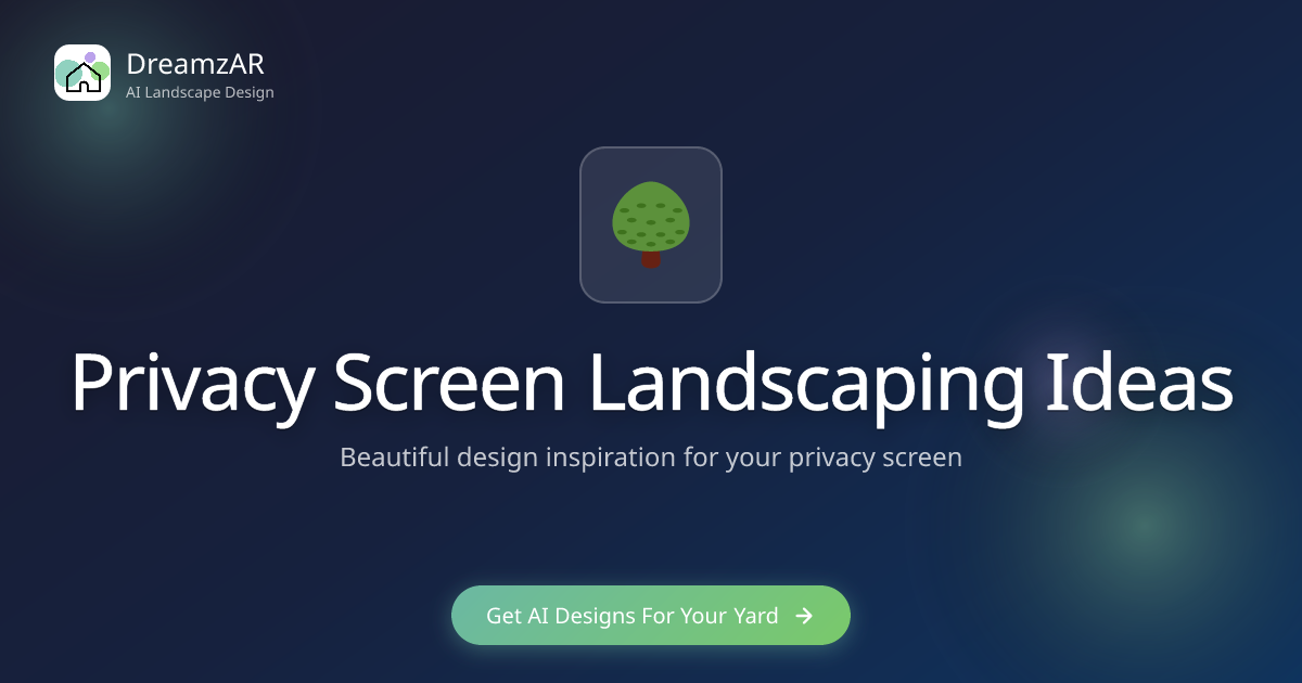 Privacy Screen Landscaping Ideas - Design Inspiration | DreamzAR