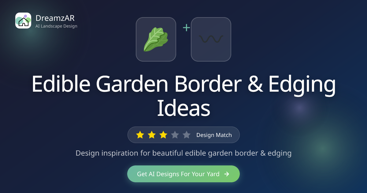 Edible Garden Border & Edging Ideas - Design Inspiration | DreamzAR ...