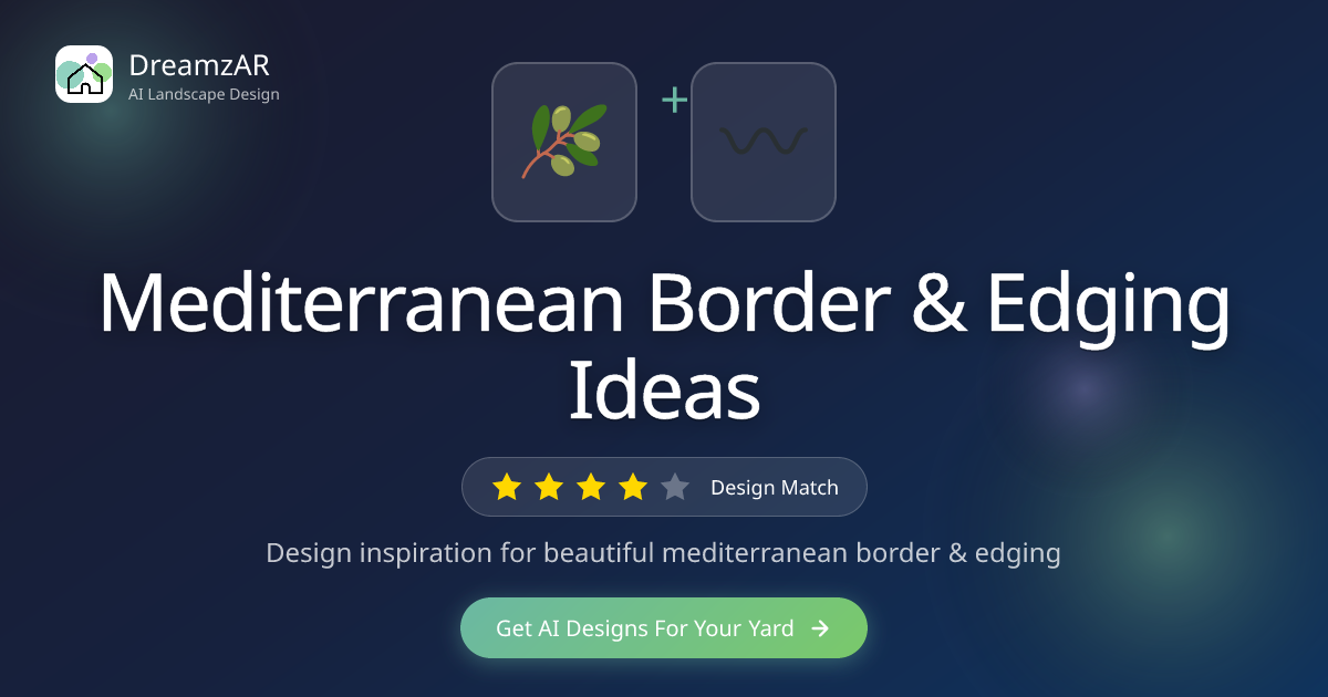 Mediterranean Border & Edging Ideas - Design Inspiration | DreamzAR ...