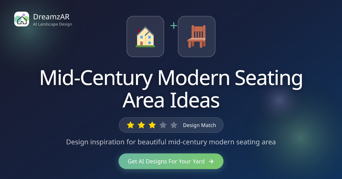 Mid-Century Modern Seating Area Ideas - Design Inspiration | DreamzAR ...