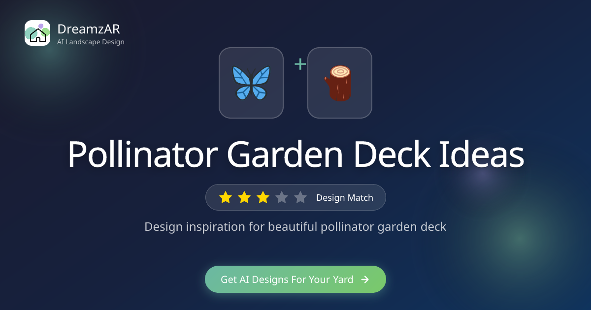 Pollinator Garden Deck Ideas - Design Inspiration | DreamzAR | DreamzAR